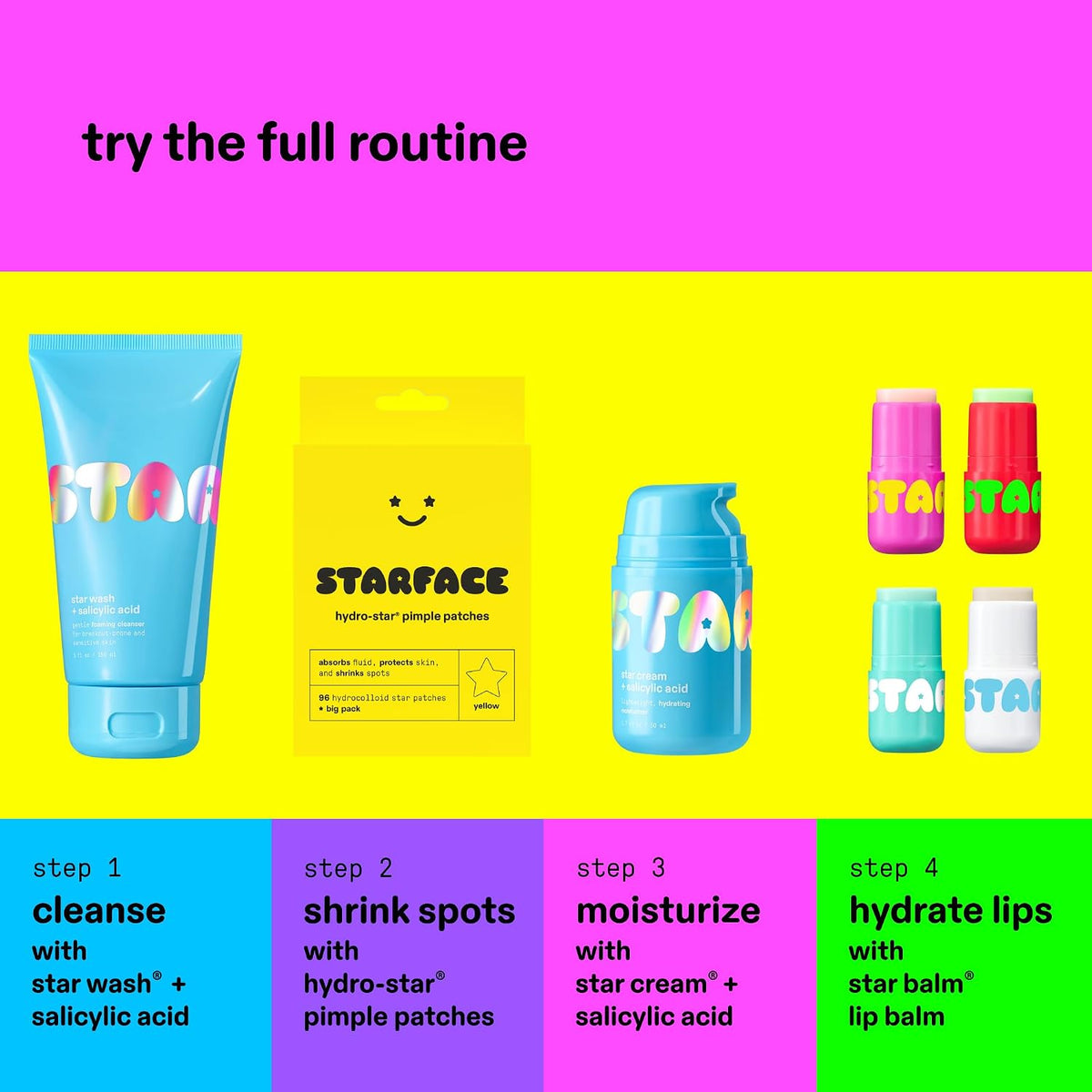 Starface Star Balm Super Grape Hydrating Lip Balm (0.15 oz) - view 5
