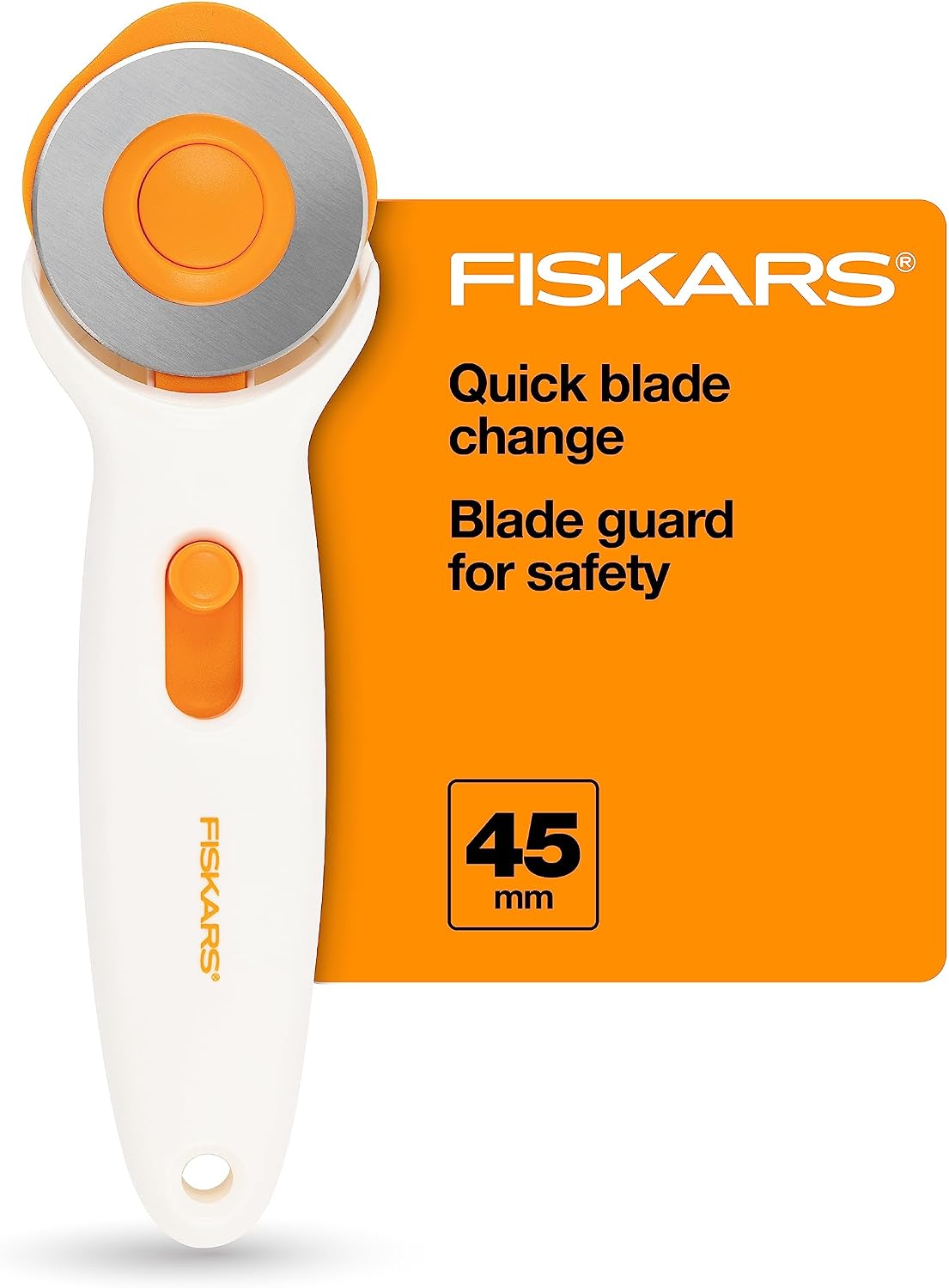 Fiskars 45mm Stick Rotary Cutter for Fabric and Crafts