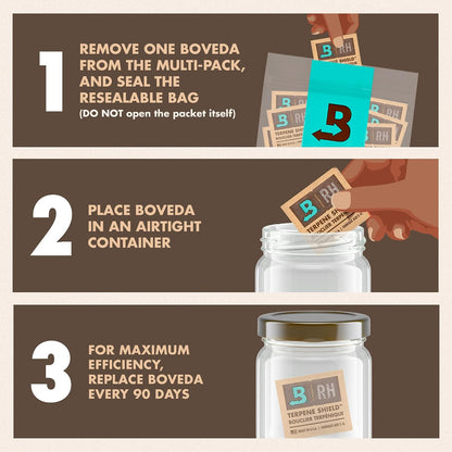 Boveda 58% Two-Way Humidity Control Packs Size 4 (Pack of 10) - view 4