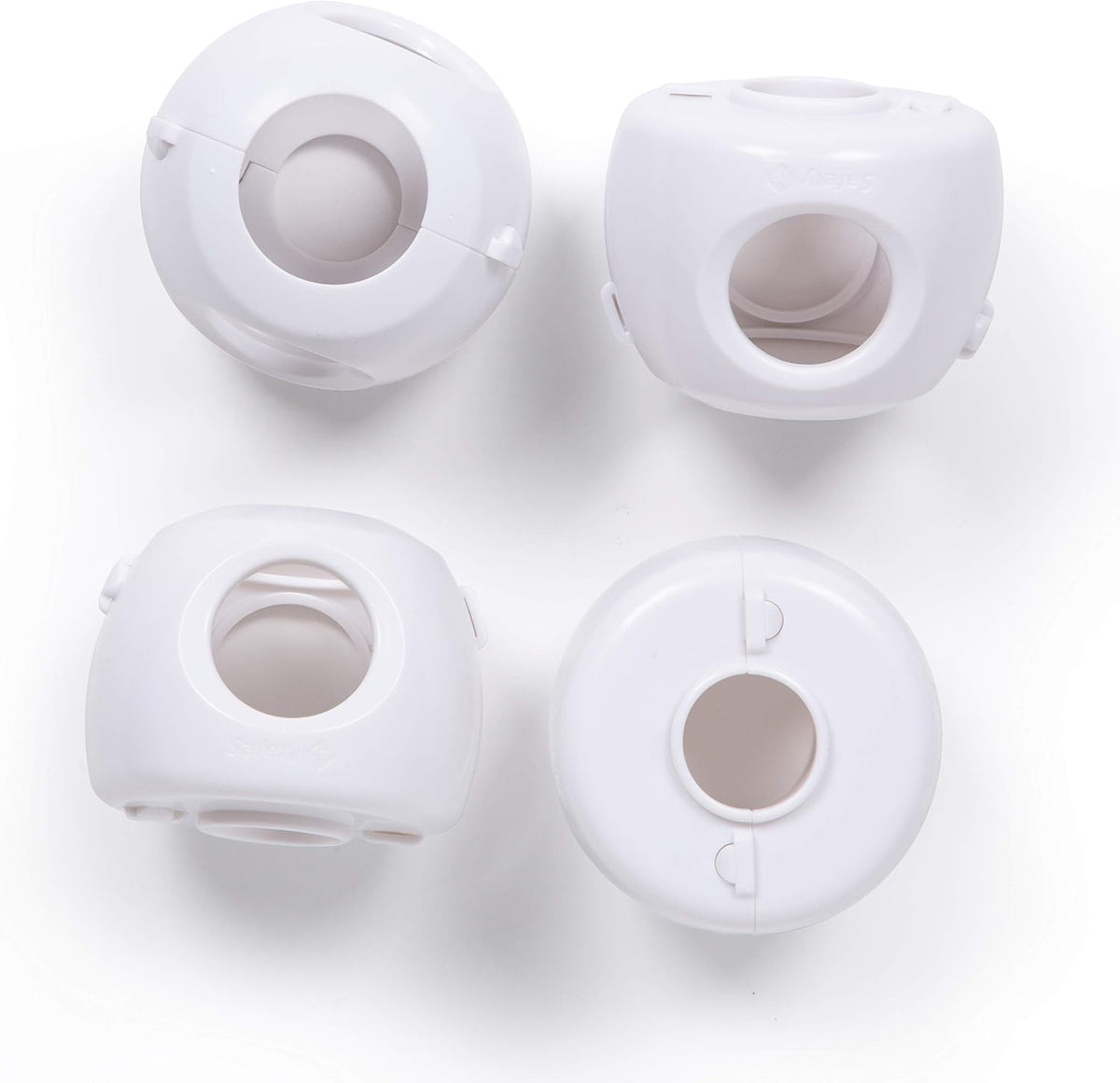 Safety 1st Parent Grip Door Knob Covers, White, Pack of 4 - view 5