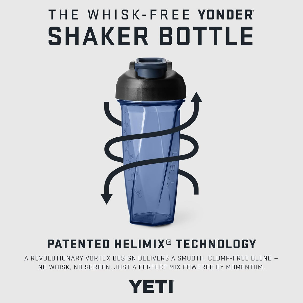 YETI Yonder 27 oz (737 ml) Leakproof Shaker Bottle in Rescue Red - view 3