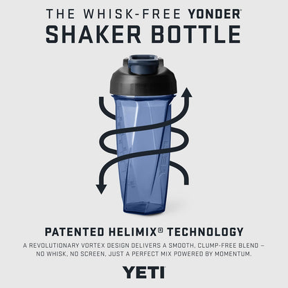 YETI Yonder 27 oz (737 ml) Leakproof Shaker Bottle in Rescue Red - view 3