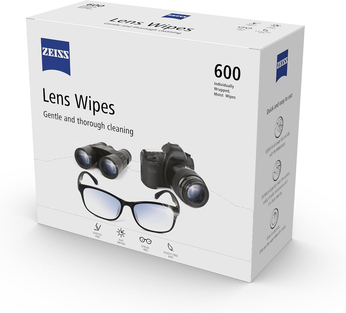 ZEISS Lens Wipes, Individually Wrapped, 600 Count - view 2