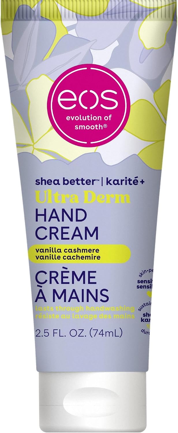 eos Shea Better Hand Cream, Vanilla Cashmere, 74 ml (2.5 fl oz) — product view