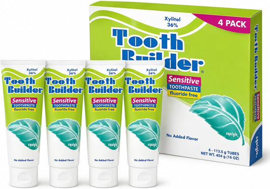 Squigle Tooth Builder Fluoride-Free Xylitol Toothpaste