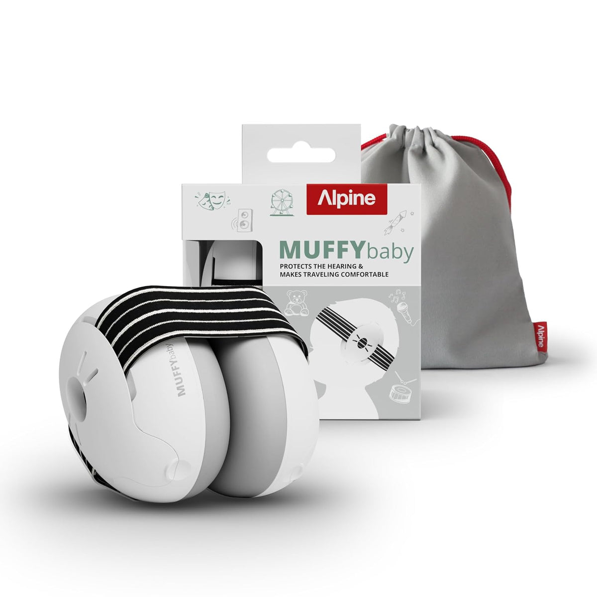 Alpine Muffy Baby Ear Muffs Noise Protection for Babies and Toddlers — product view