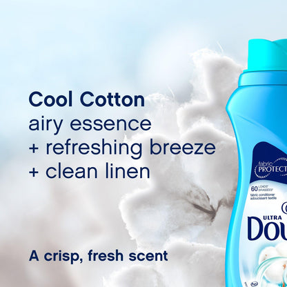 Downy Ultra Liquid Fabric Softener, Cool Cotton Scent, 103 fl oz - view 5