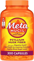 Metamucil Psyllium Husk Fibre Capsules, 300 Capsules