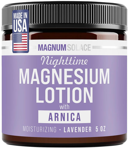 Magnum Solace Nighttime Magnesium Lotion with Arnica