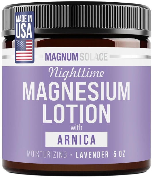 Magnum Solace Nighttime Magnesium Lotion with Arnica