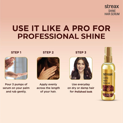 Streax Hair Serum with Walnut Oil 100ml (3.5 oz) - view 5