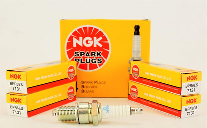 NGK Standard Spark Plug BPR6ES (7131), Set of 4