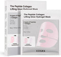 COSRX Peptide Collagen Lifting Glow Hydrogel Face Masks, Pack of 3