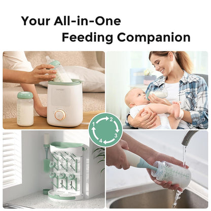 Momcozy Natural Wide-Neck Baby Bottles, 11 oz (330 ml), BPA-Free - view 5