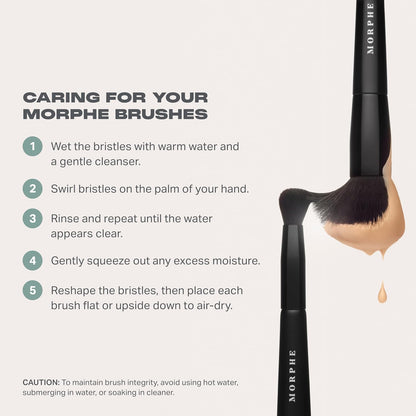 Morphe Rose Away Makeup Brush Set, 6 Piece with Travel Tubby - view 5