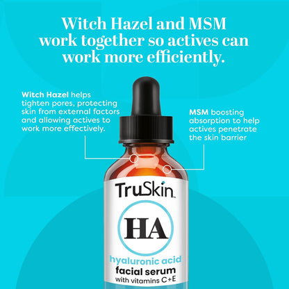 TruSkin Hyaluronic Acid Face Serum, 30 ml (1 fl oz) - view 6