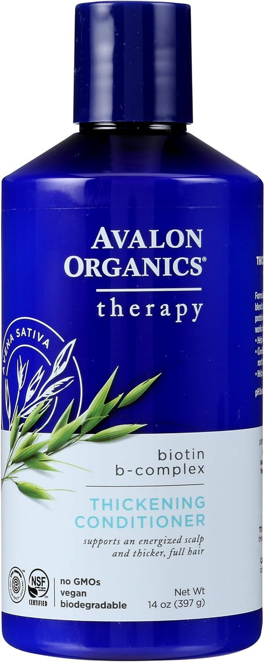 Avalon Organics Biotin B-Complex Thickening Conditioner 14 fl oz
