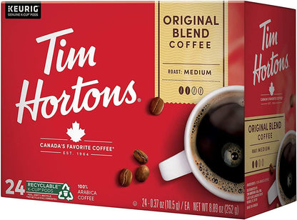Tim Hortons Original Blend Coffee Pods 24 Count