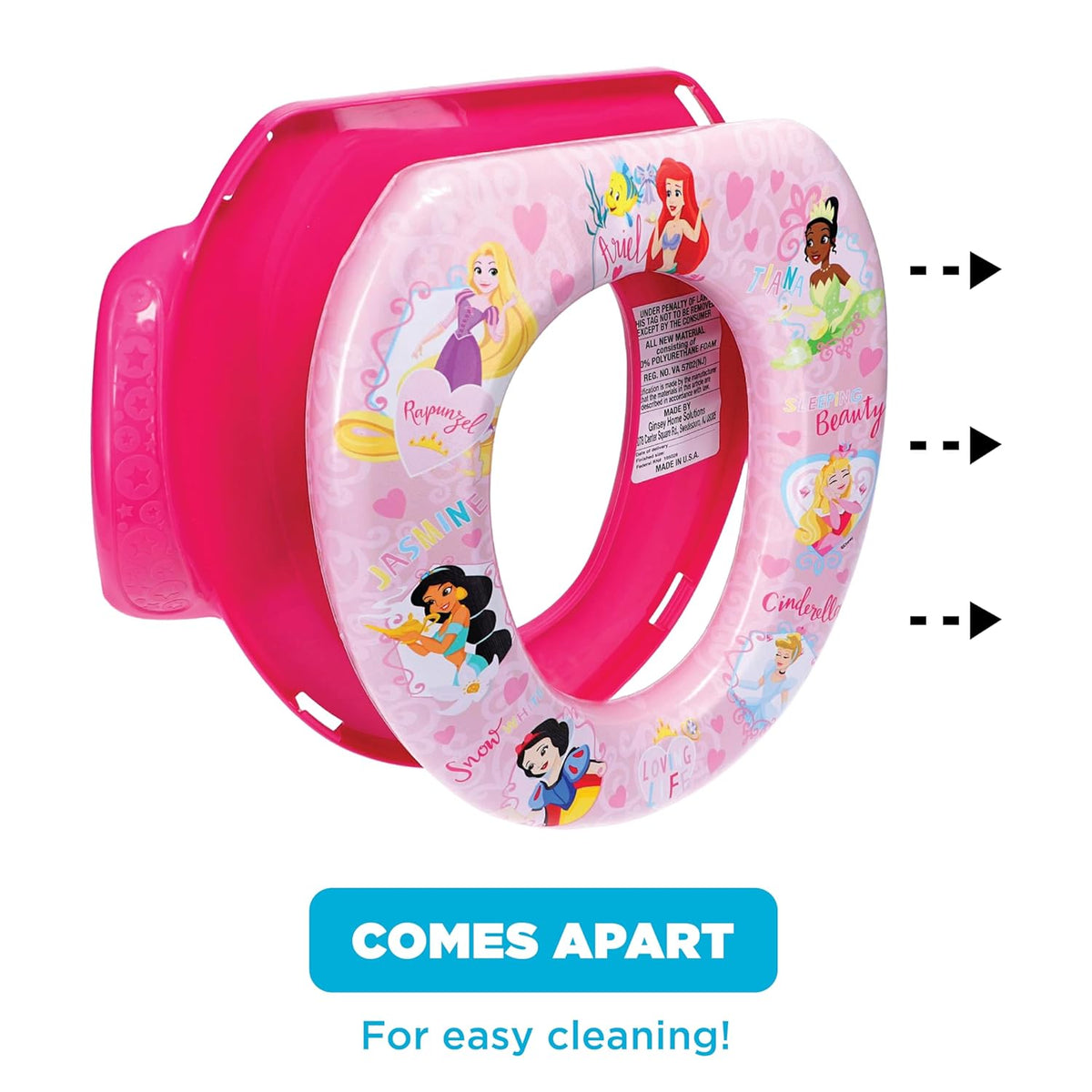 Disney Princess "Loving Life" Soft Potty Training Seat - view 4