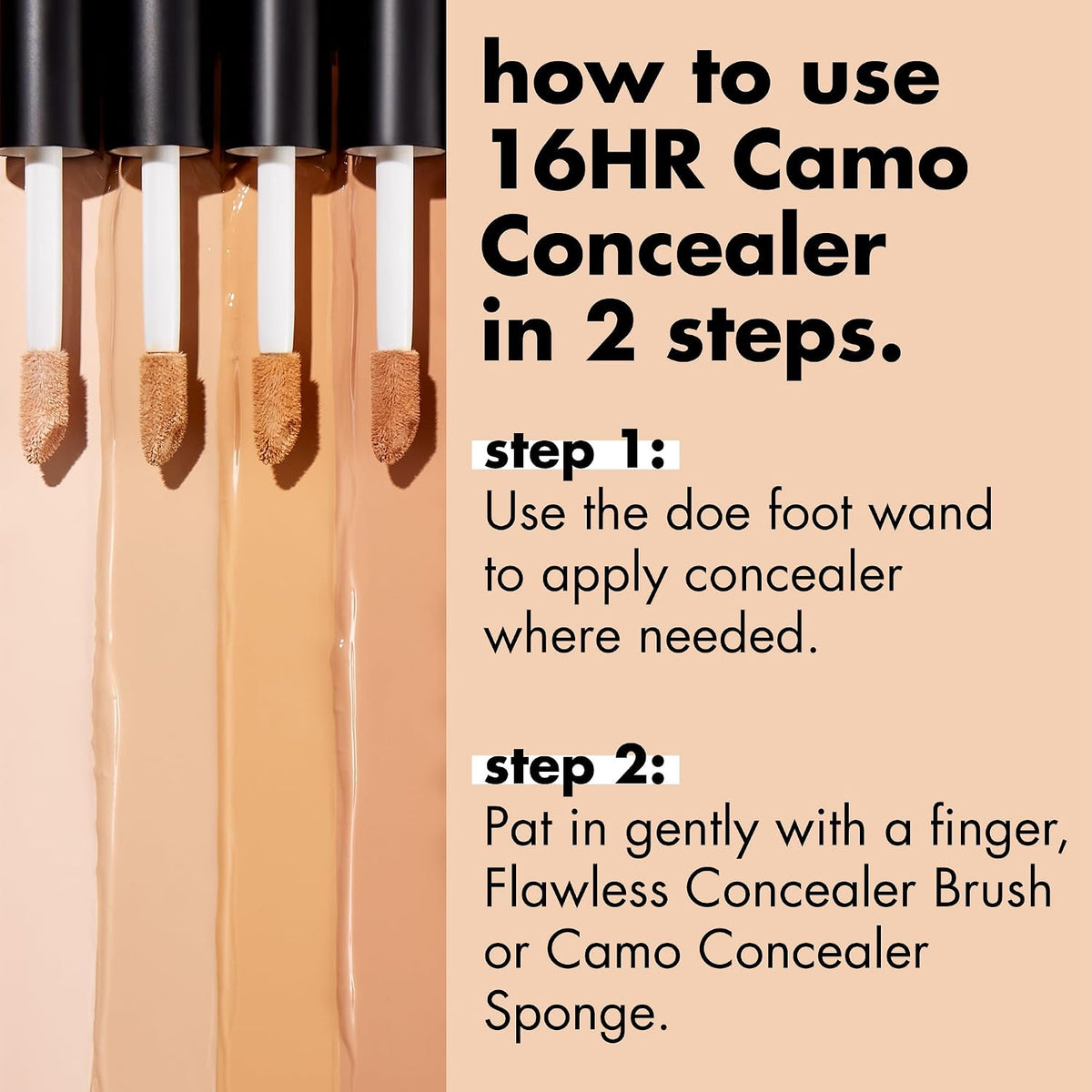 e.l.f. 16HR Camo Concealer Medium Warm Matte Finish 6ml - view 5