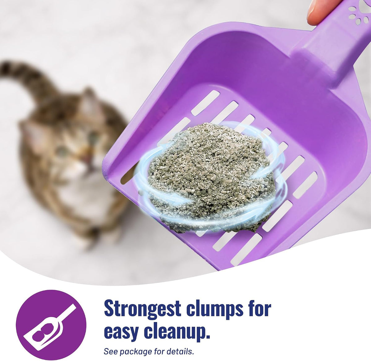 Cat's Pride Max Power Total Odor Control Clumping Litter, Scented, 15 lb - view 6