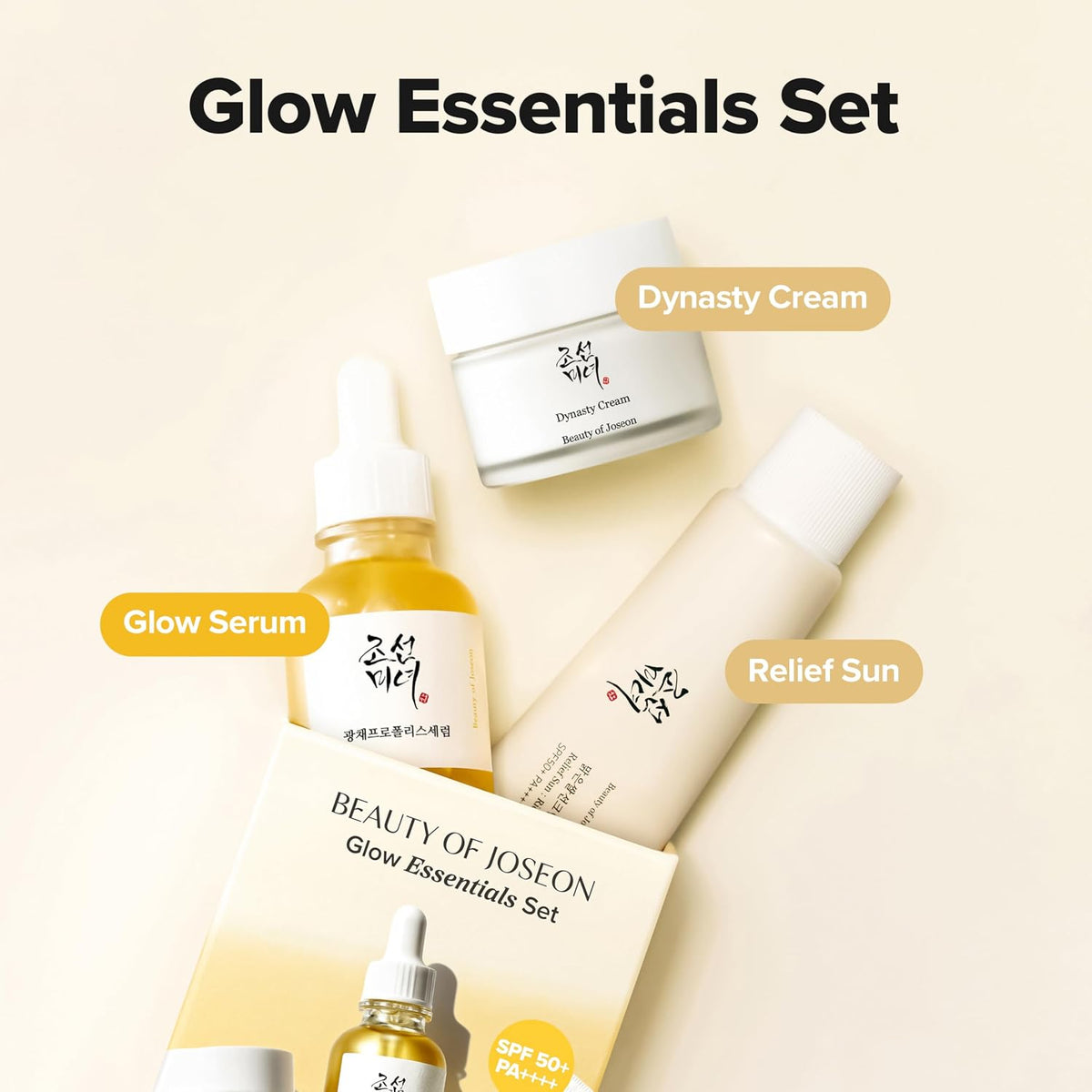 Beauty of Joseon Glow Essentials Set: Relief Sun, Dynasty Cream, Glow Serum - view 4