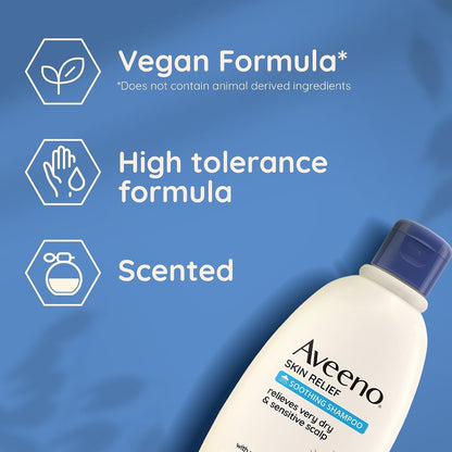 Aveeno Skin Relief Soothing Shampoo, 300 ml - view 4