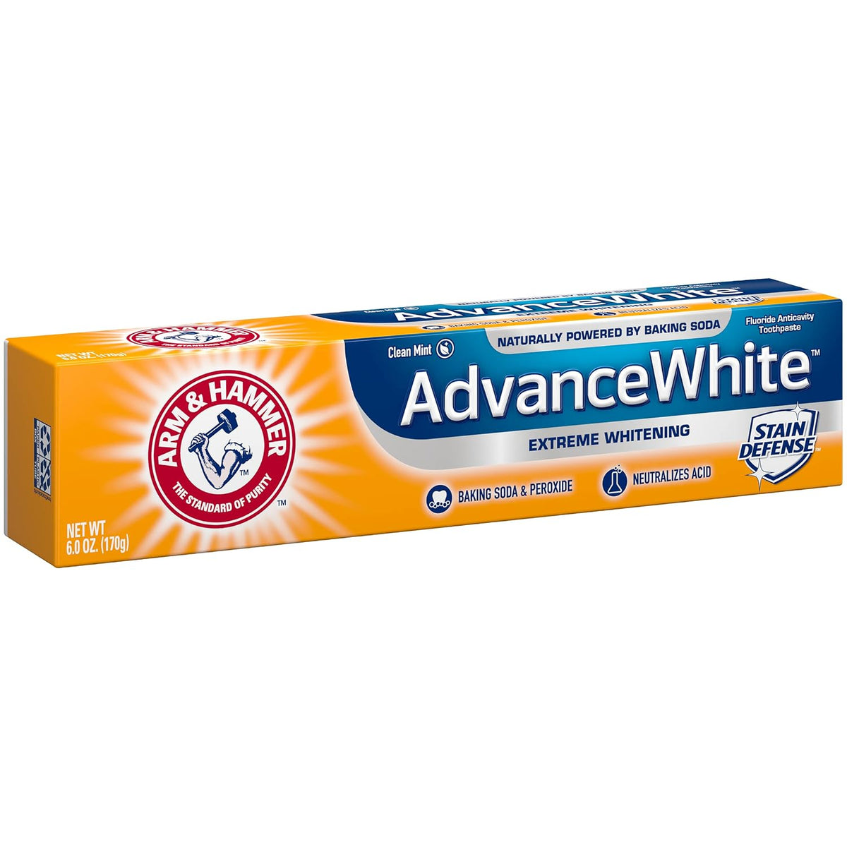 Arm & Hammer Advance White Extreme Whitening Toothpaste 6 oz, Pack of 3 - view 4