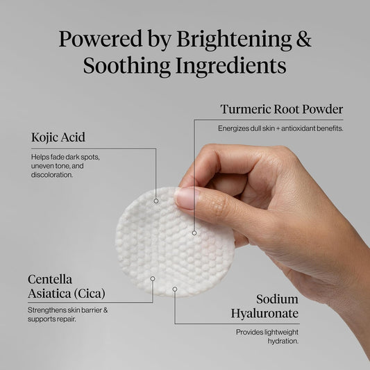 Kitsch Kojic Acid Pre-Soaked Cotton Pads for Face and Body, 50 Count - view 2