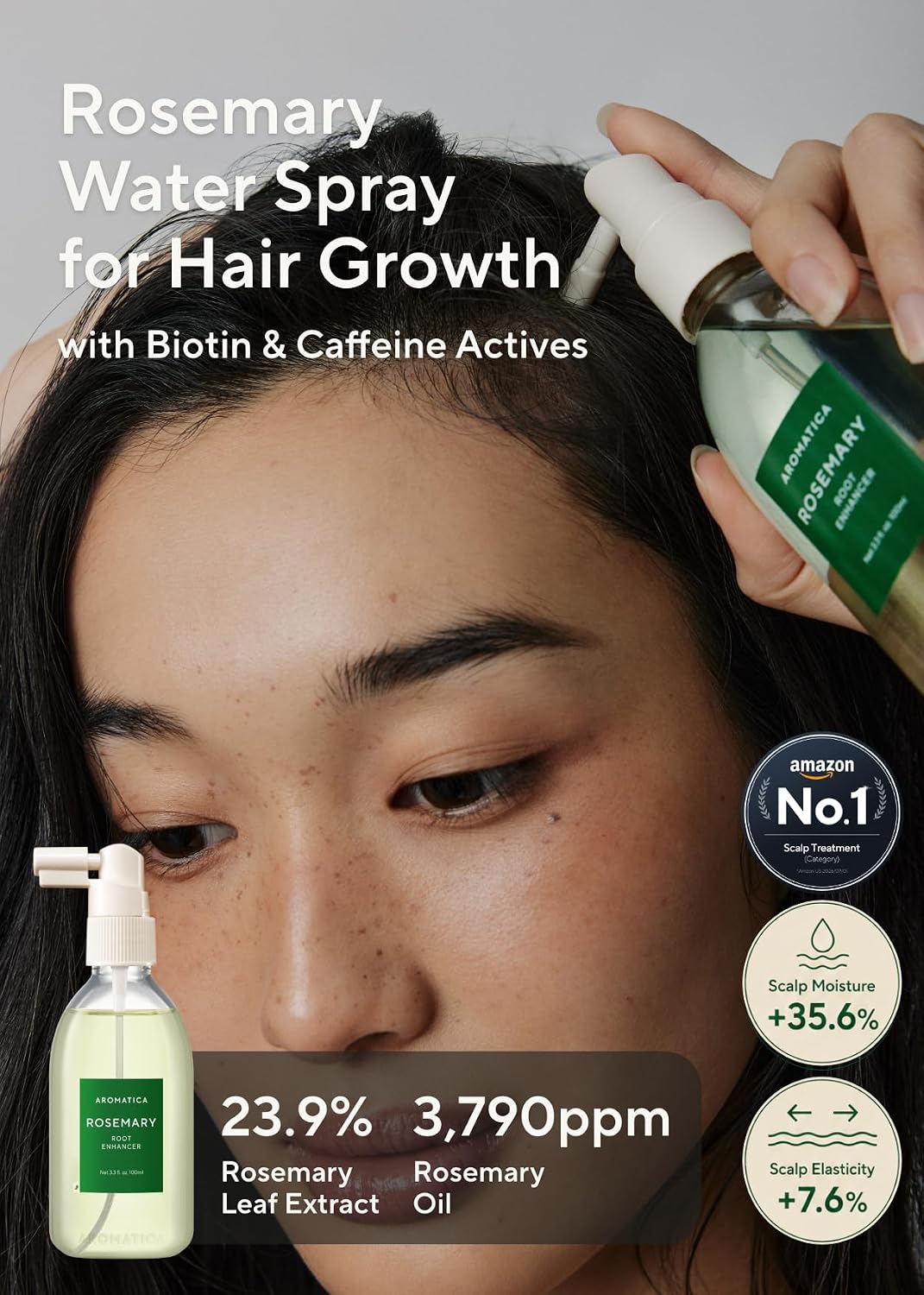 AROMATICA Rosemary Root Enhancer Scalp Spray 100ml - view 2