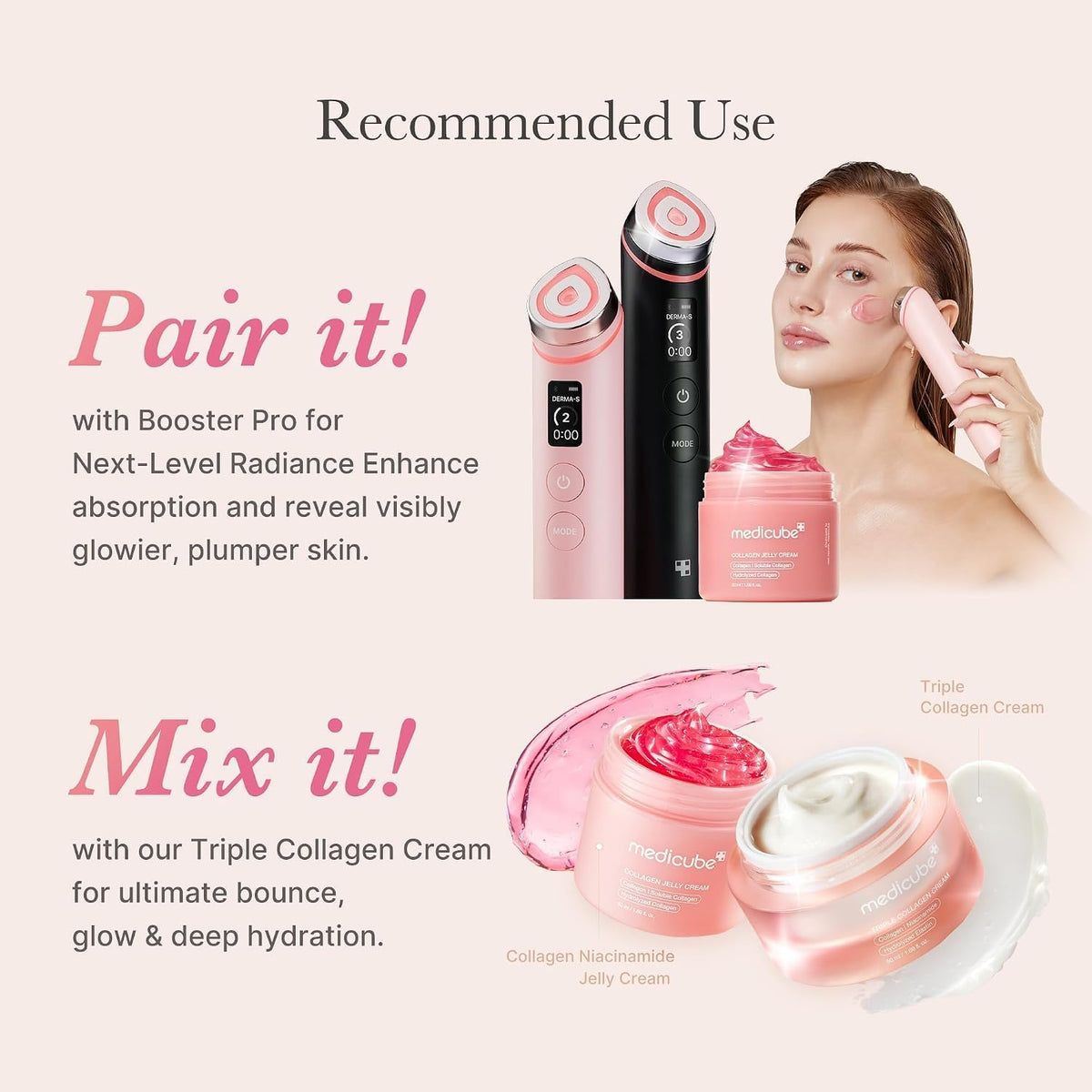 medicube Collagen & Niacinamide Jelly Cream, 1.69 fl oz - view 5