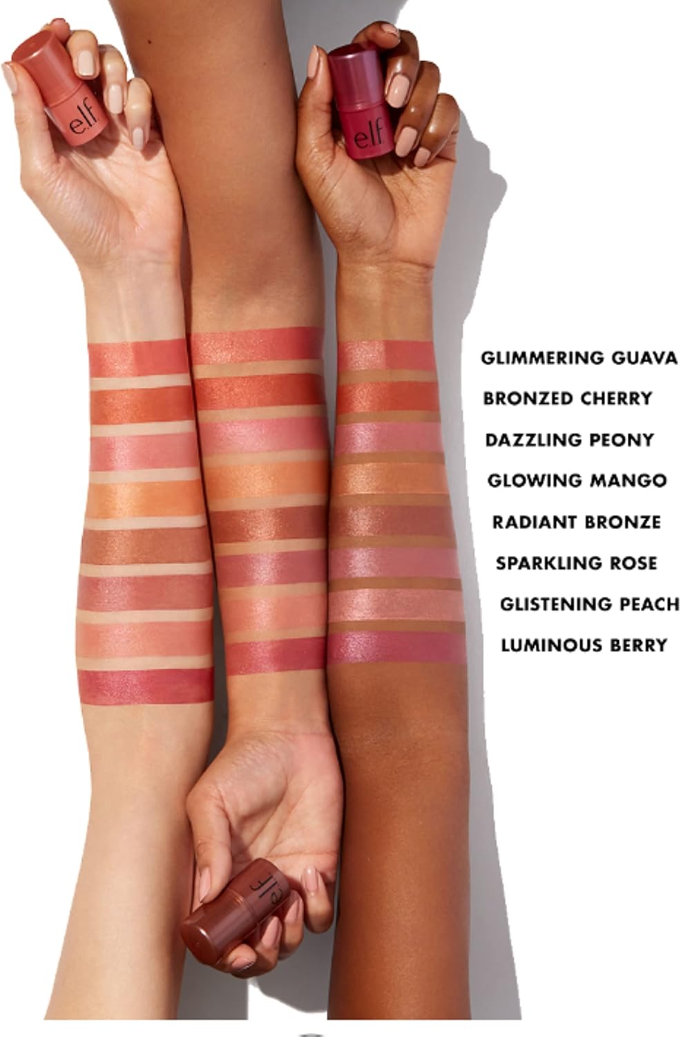 e.l.f. Monochromatic Multi Stick - Glimmering Guava, 0.17 oz (5 g) - view 3