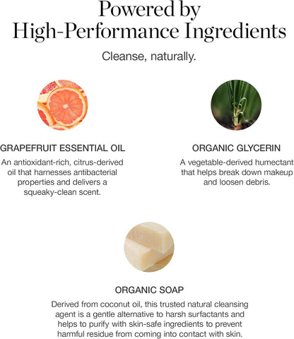 Ogee Brush Wash Bar, Makeup Brush Cleanser in Reusable Jar - view 3