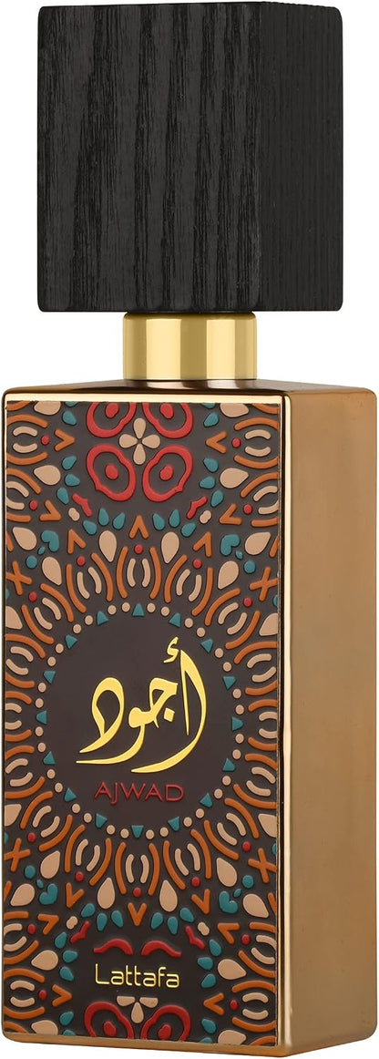 Lattafa Ajwad Eau de Parfum Spray for Men 2.04 oz