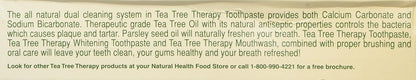 Tea Tree Therapy Baking Soda Toothpaste with Tea Tree Oil, 5 oz - view 3