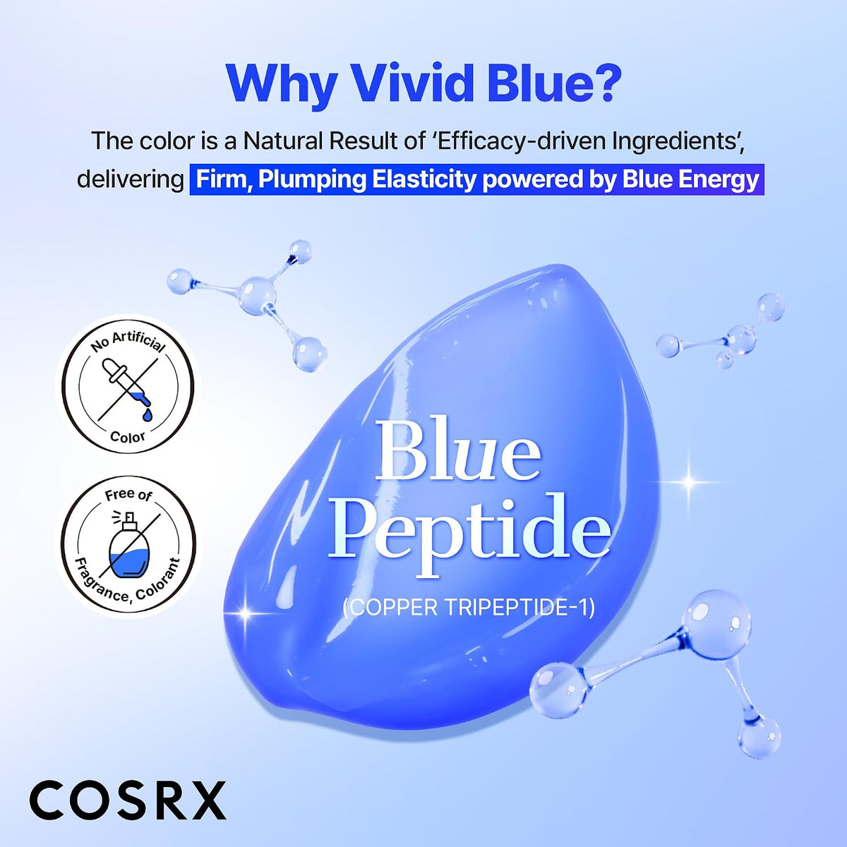 COSRX The Blue Peptide Bakuchiol Plump Bounce Cream 50g - view 6