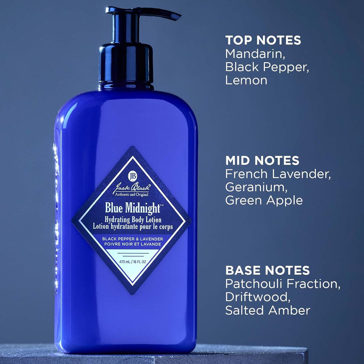 Jack Black Blue Midnight Hydrating Body Lotion for Men 3 oz - view 4