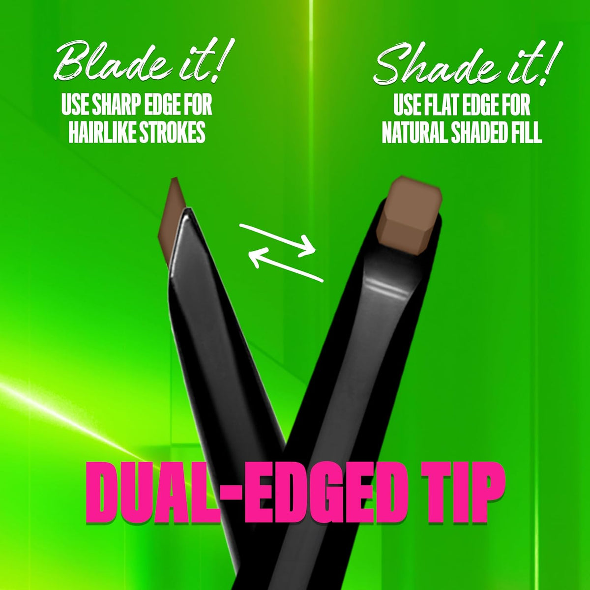 NYX Professional Makeup Nano Brow Pencil Blade & Shade, Ash Brown — alternate product view