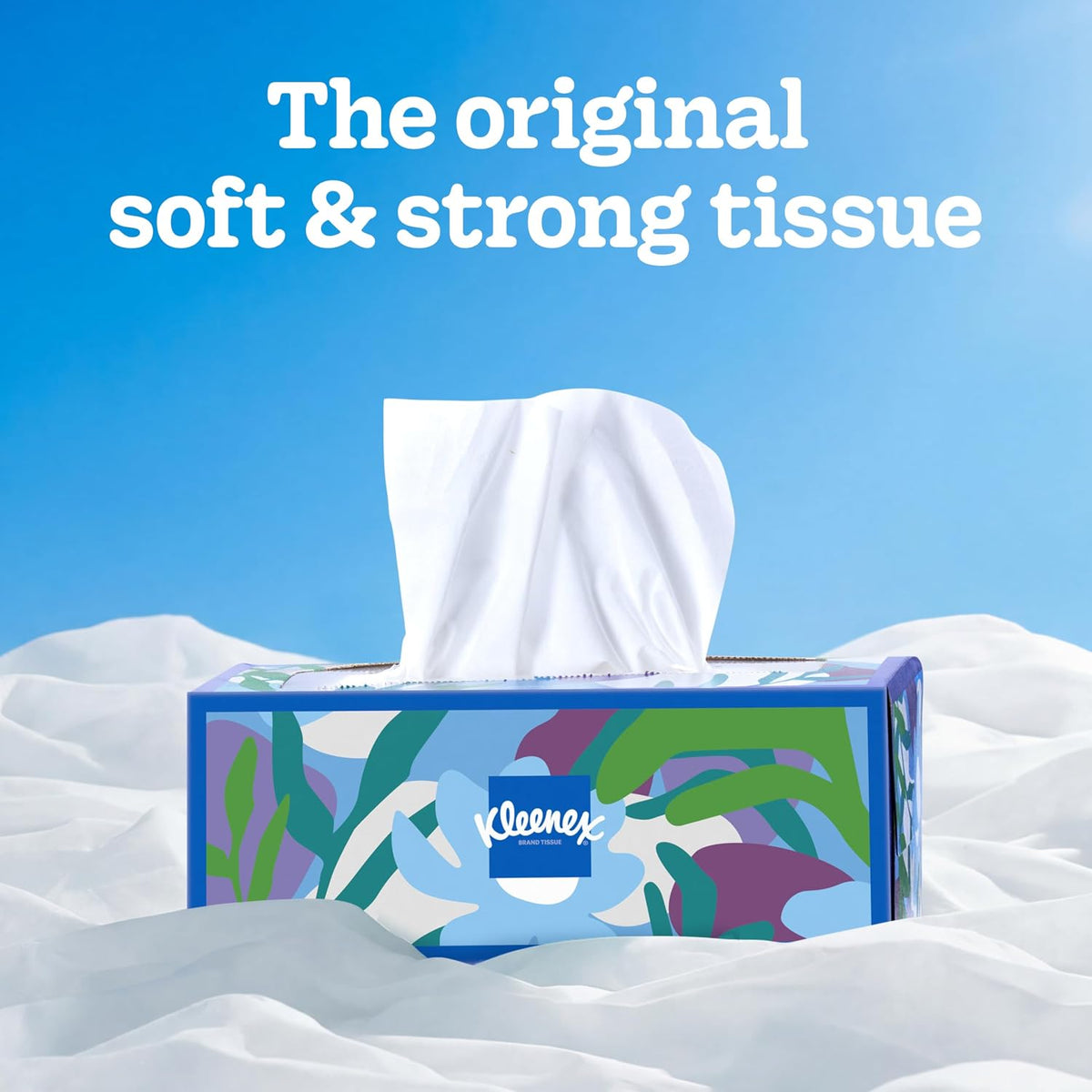 Kleenex Trusted Care Facial Tissues 8 Flat Boxes, 200 Tissues per Box - view 5