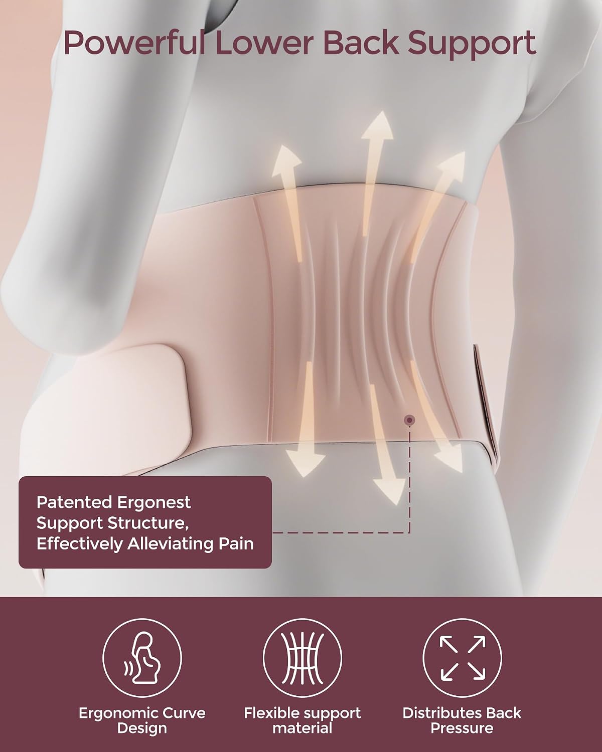 Momcozy CozySupport 3D Ergonest Pregnancy Belly Band - view 3