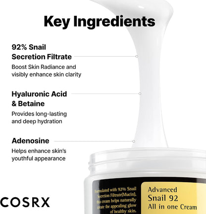 COSRX Advanced Snail 92 All in One Cream, 100 g - view 4