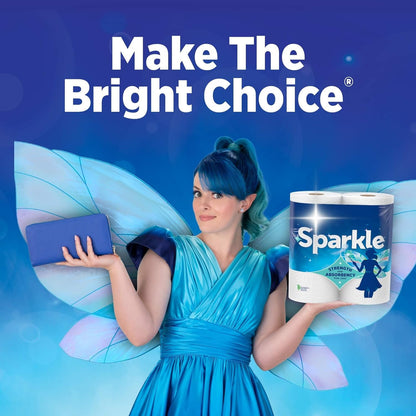 Sparkle Tear-A-Square 2-Ply Paper Towels, 12 Double Rolls - view 3
