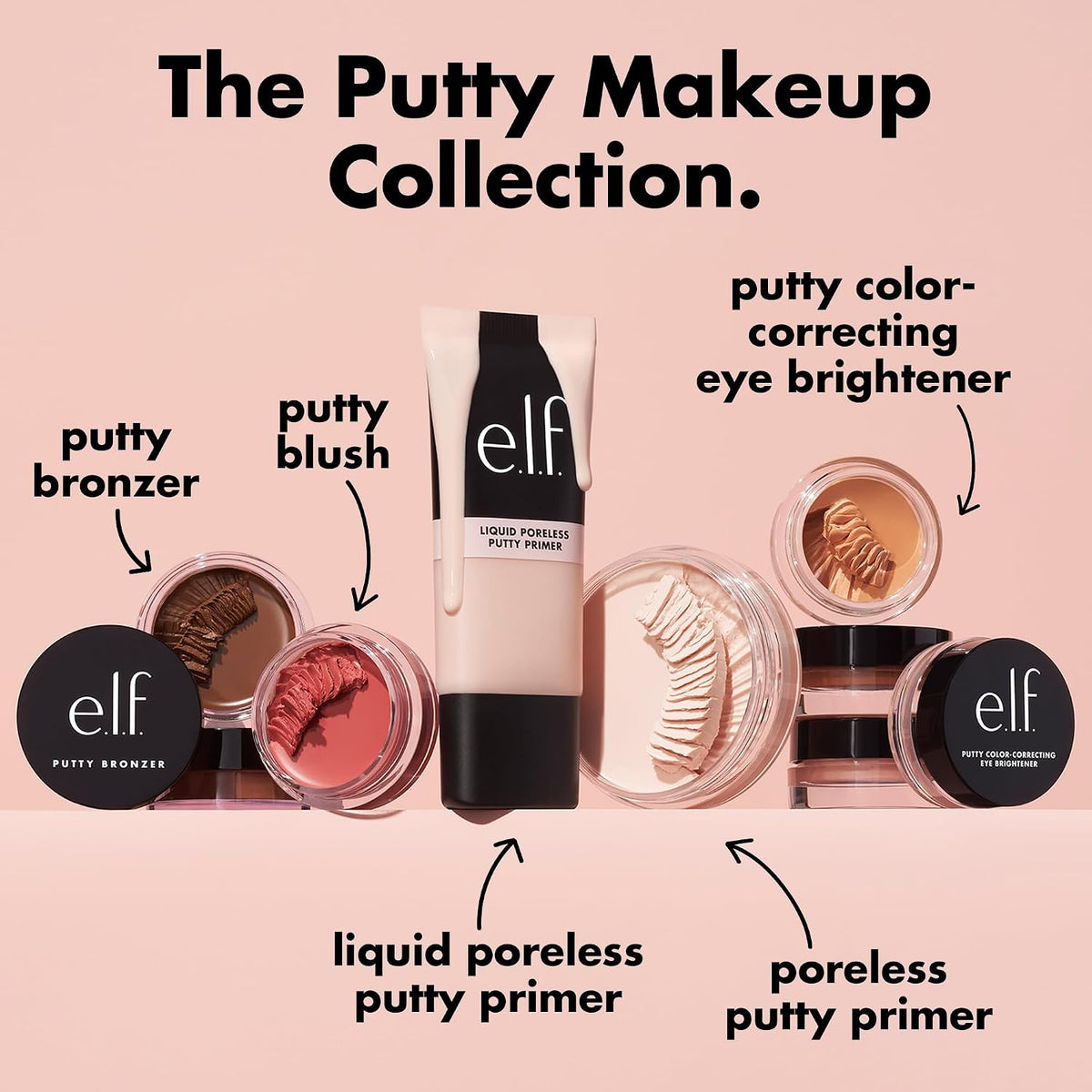 e.l.f. Putty Blush in Tahiti 0.35 oz (10 g) - view 5