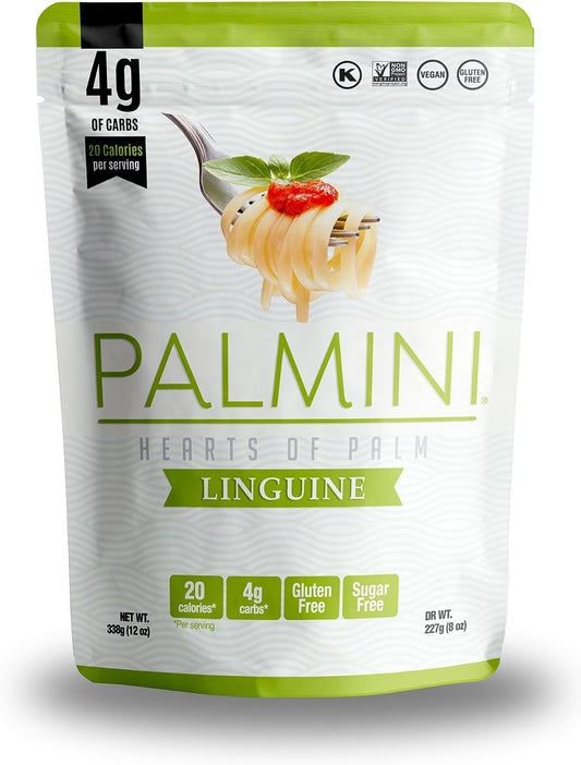 Palmini Low Carb Linguine Hearts of Palm Pasta 12 oz Pouch