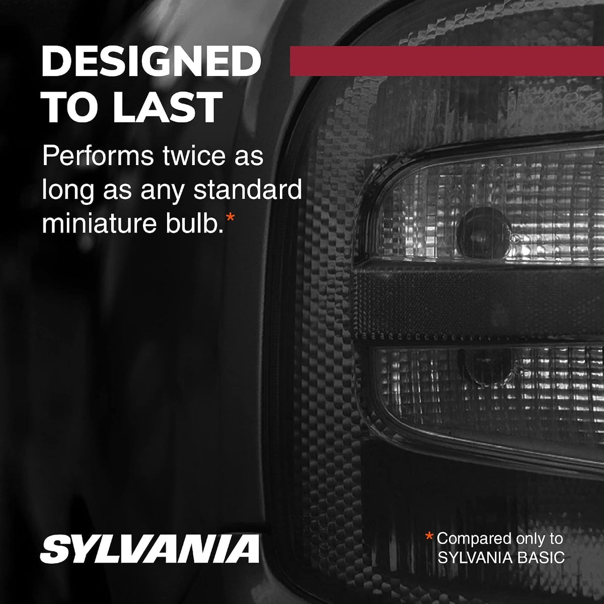 SYLVANIA 168 Long Life Miniature Bulb, Pack of 2 - view 5