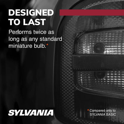 SYLVANIA 168 Long Life Miniature Bulb, Pack of 2 - view 5