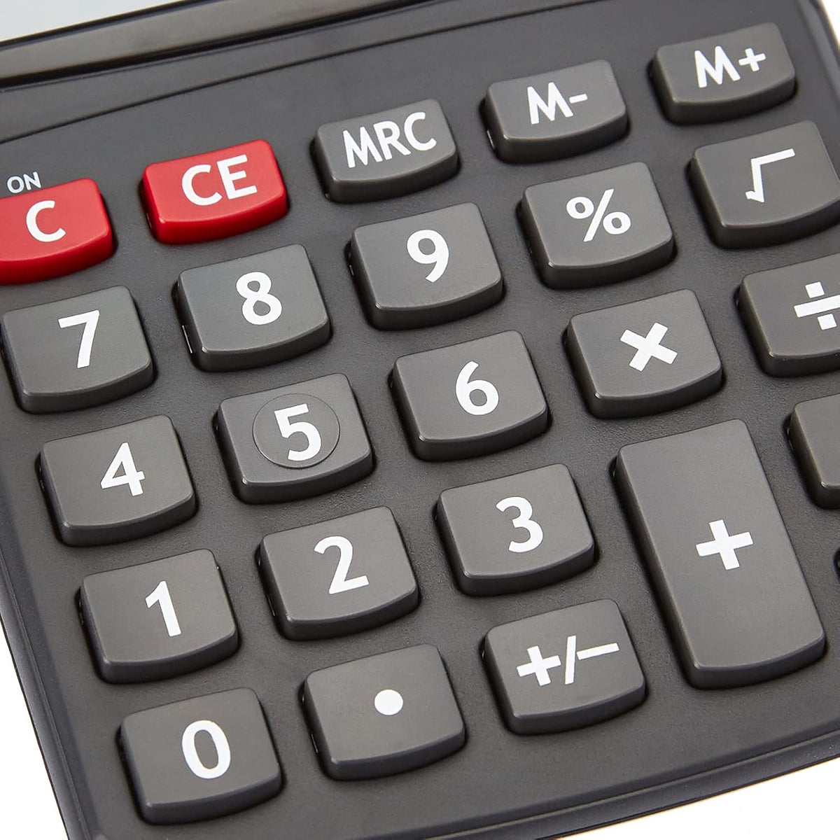 LCD 8-Digit Desktop Calculator, Black, 1-Pack - view 3