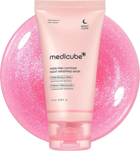 medicube PDRN Caffeine Overnight Wrapping Peel-Off Mask