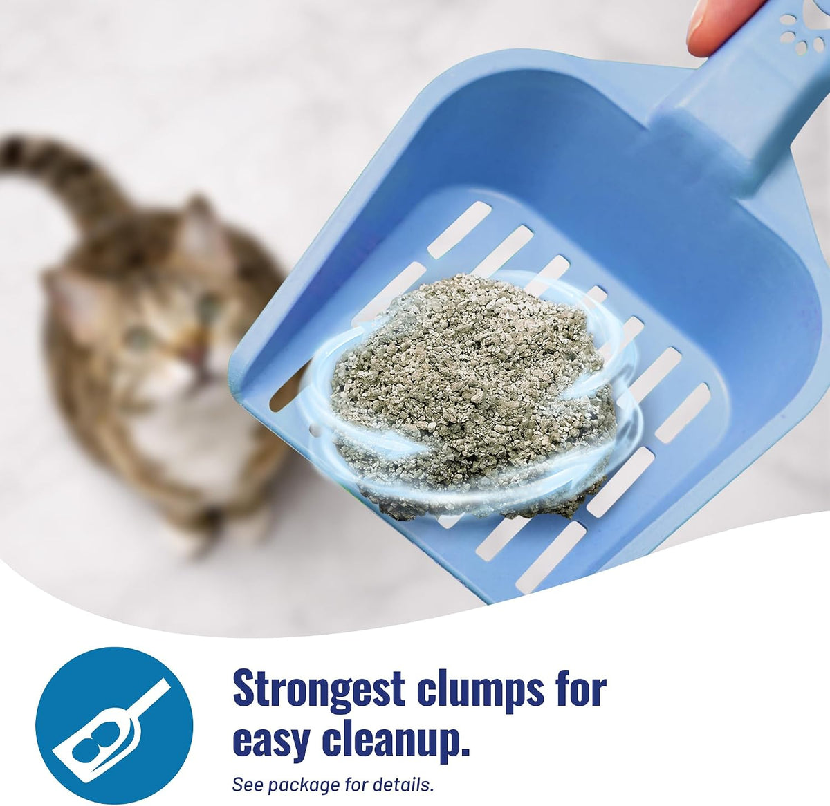 Cat's Pride Max Power Total Odor Control Clumping Litter, Unscented, 15 lb - view 6