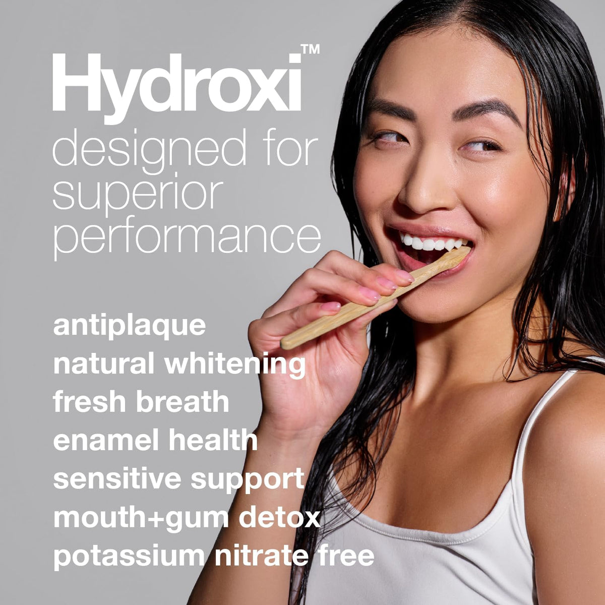 Davids Nano Hydroxyapatite Toothpaste Sensitive Whitening Peppermint 5.25 oz - view 3